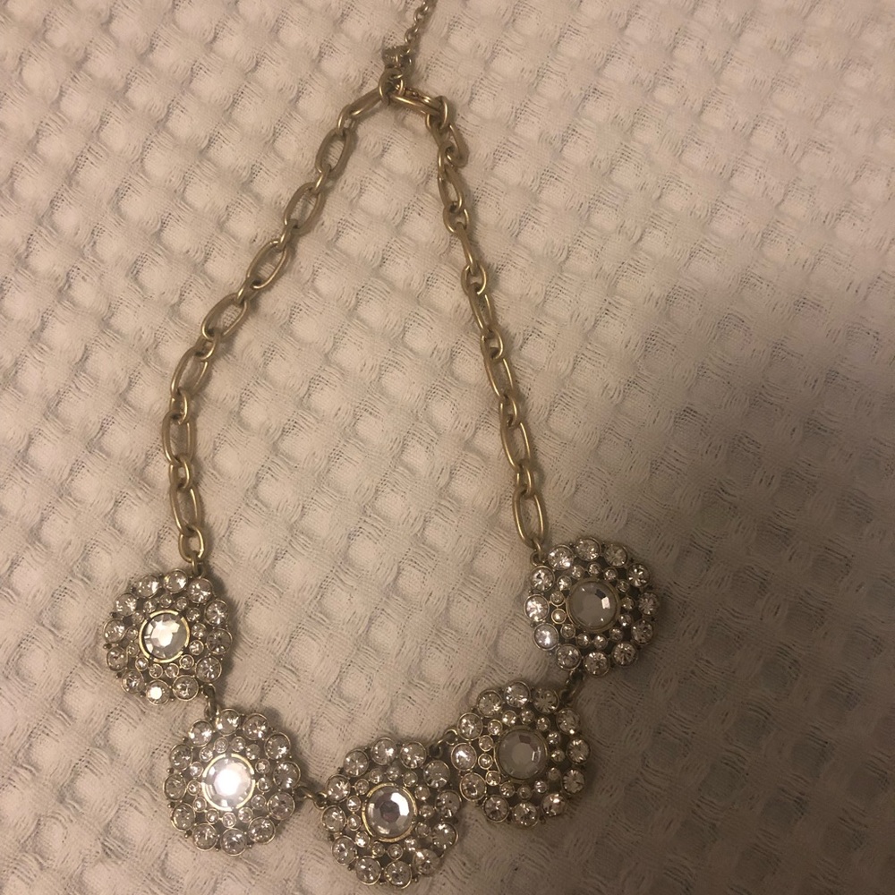 Jcrew layered circle necklace